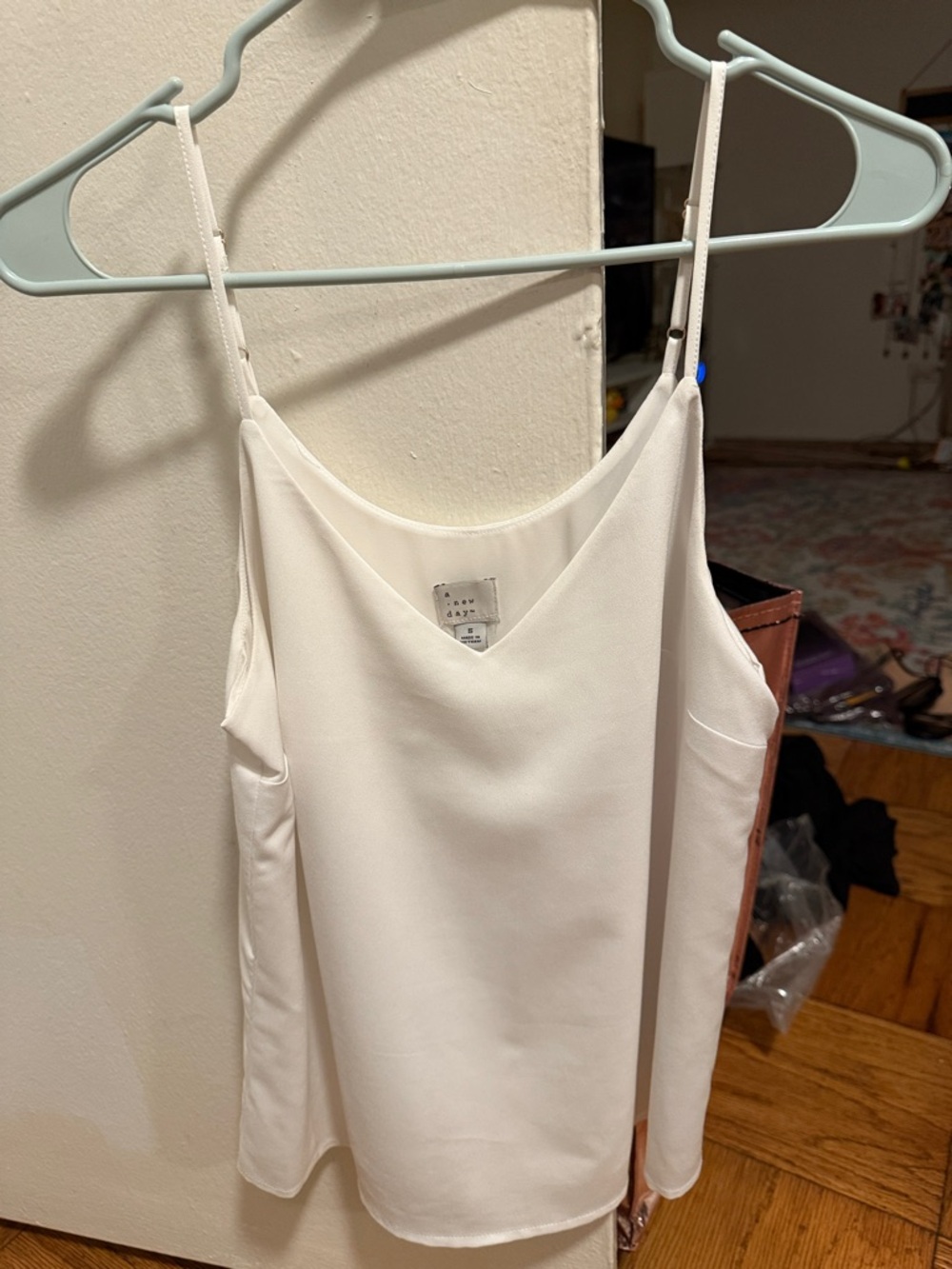 a new day White V-Neck Spaghetti Strap Camisole